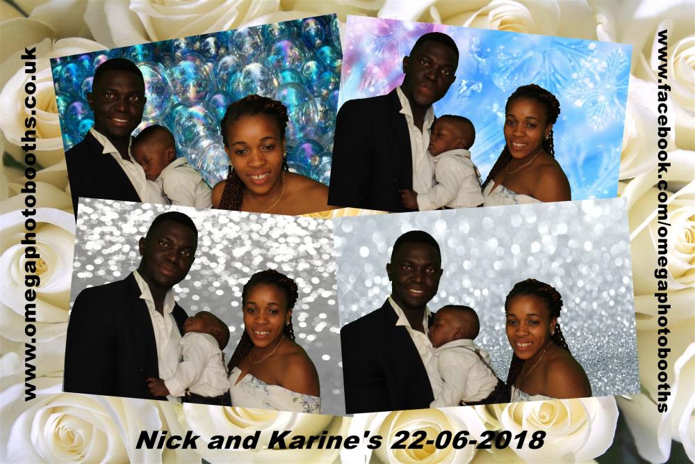 Nick & Karine's Wedding | View more photos from the event at gallery.omegaphotobooths.co.uk/u/Omega-Photobooths/Nick-Karines-Wedding